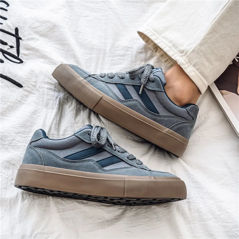 GAISIMA Breathable Low Top Canvas Shoes Men's-14
