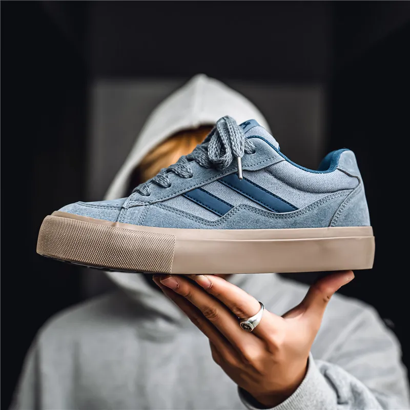 GAISIMA Breathable Low Top Canvas Shoes Men's-12