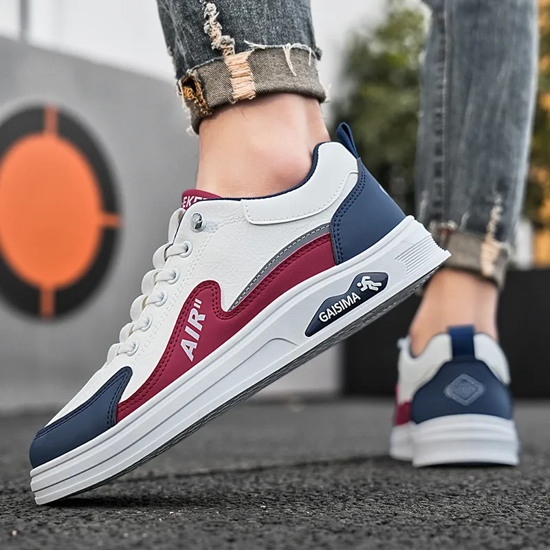 GAISIMA Slip Resistant Low Top Skateboard Shoes Men's-4