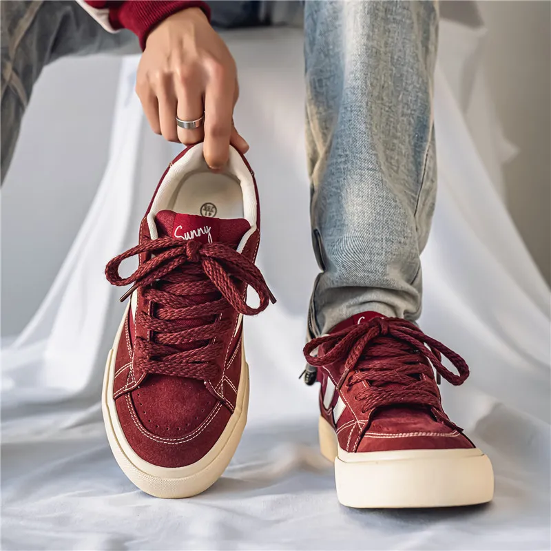 GAISIMA Breathable Low Top Canvas Shoes Men's-9