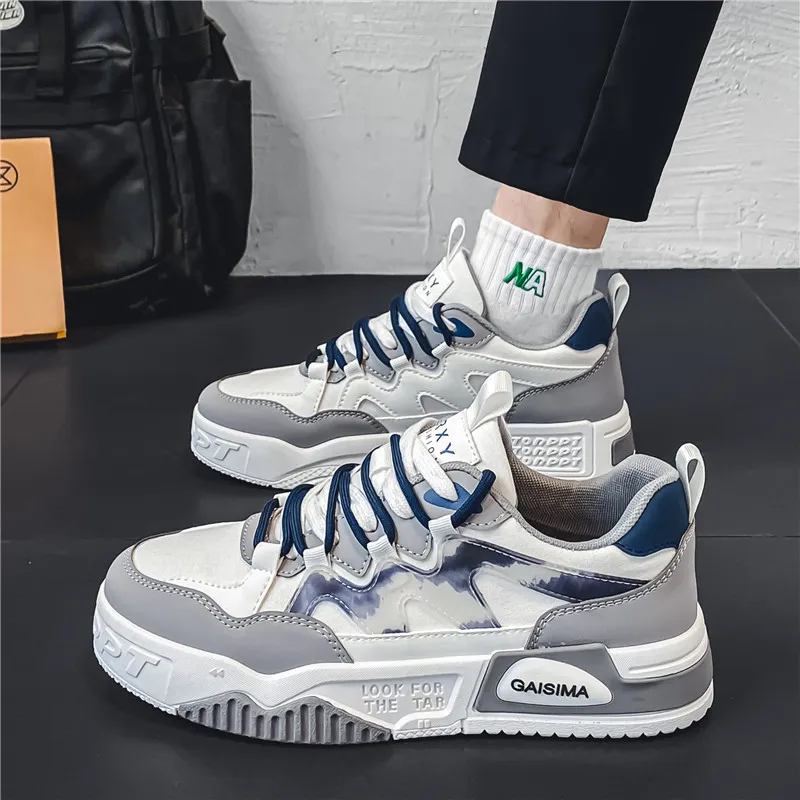 GAISIMA Breathable Low-Top Skateboard Shoes Men's-4