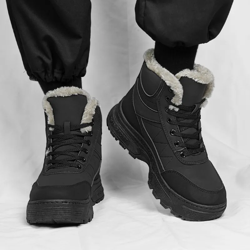 GAISIMA Warm Short Snow Boots Men's-3