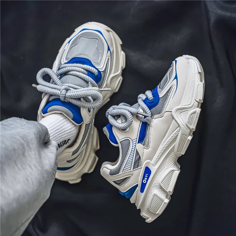 GAISIMA Height Increasing Low Top Chunky Sneakers Men's-8