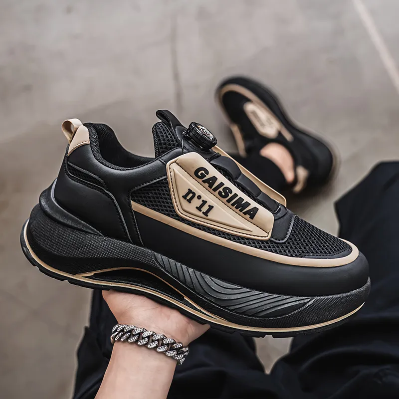 GAISIMA Height Increasing Low Top Chunky Sneakers Men's-9