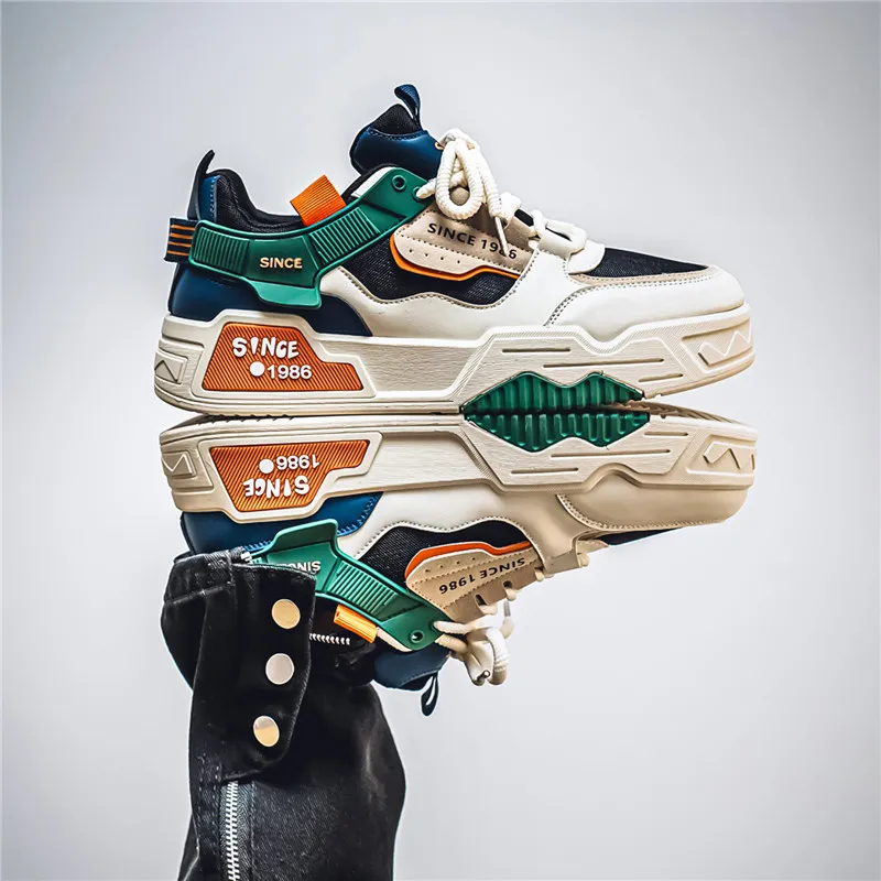GAISIMA Breathable Low Top Skateboard Shoes Men's-7