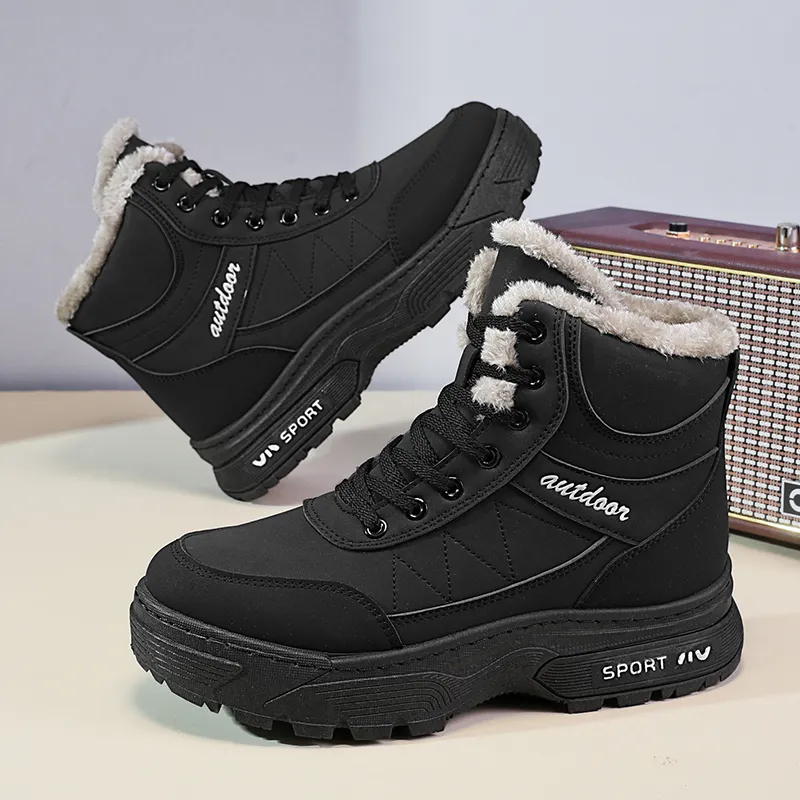 GAISIMA Warm Short Snow Boots Men's-2