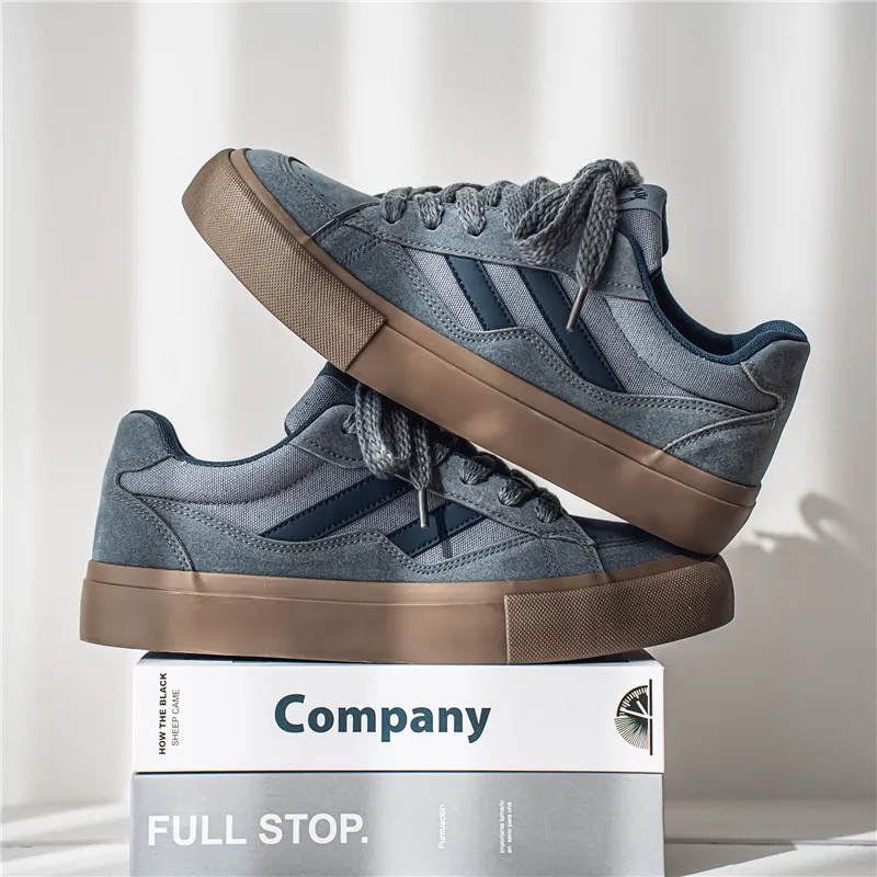 GAISIMA Breathable Low Top Canvas Shoes Men's-11