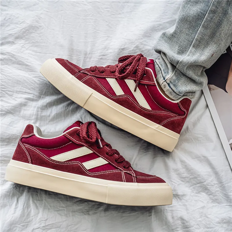 GAISIMA Breathable Low Top Canvas Shoes Men's-8