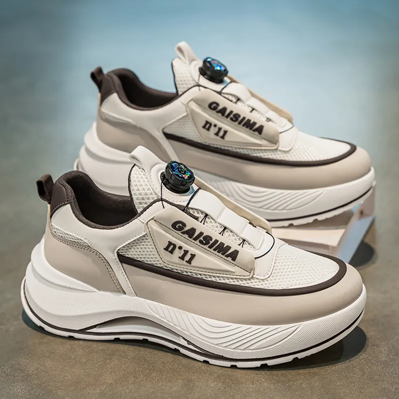 GAISIMA Height Increasing Low Top Chunky Sneakers Men's-11