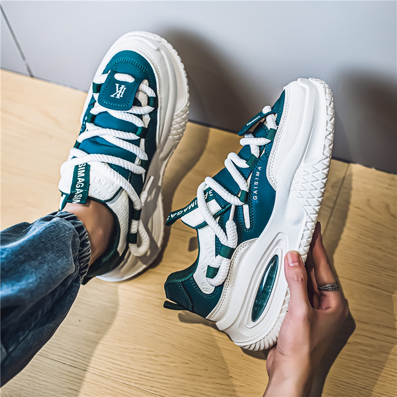らむにゃ GAISIMA Chunky Sneakers Men Low-Top - POIZON