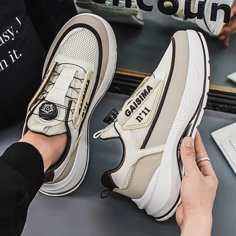 GAISIMA Height Increasing Low Top Chunky Sneakers Men's-13
