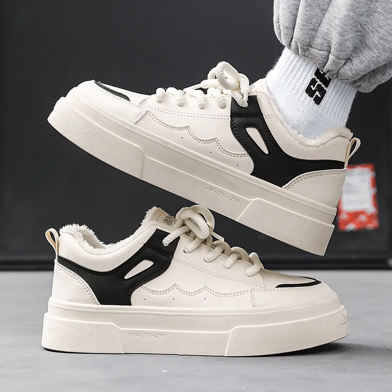 GAISIMA Slip-Resistant Low-Top Skateboard Shoes Men's-3