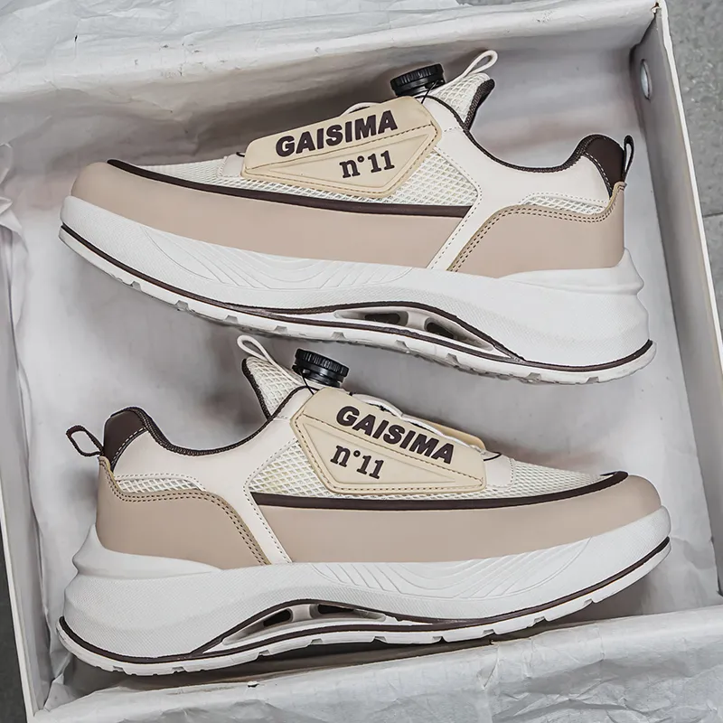 GAISIMA Height Increasing Low Top Chunky Sneakers Men's-12