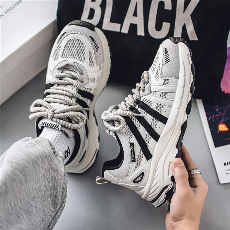 GAISIMA Height Increasing Low-Top Chunky Sneakers Men's-8