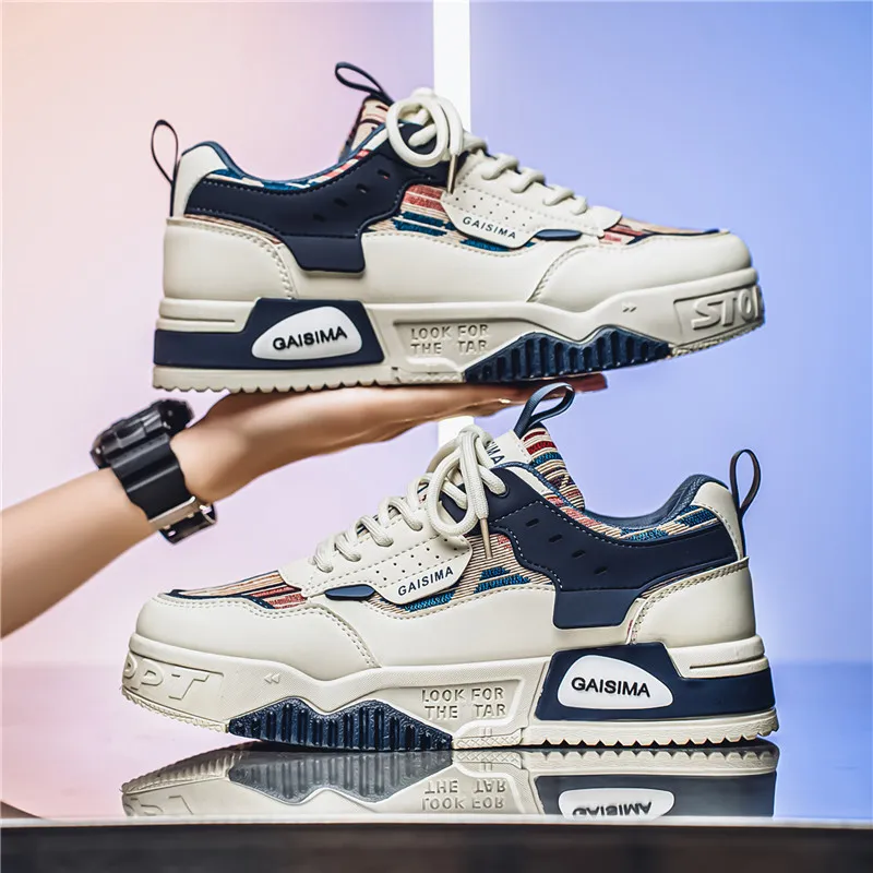 GAISIMA Breathable Low Top Skateboard Shoes Men's-4