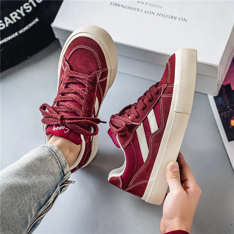 GAISIMA Breathable Low Top Canvas Shoes Men's-7
