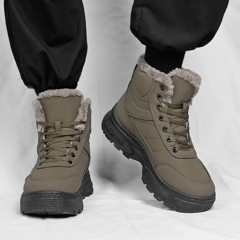 GAISIMA Warm Short Snow Boots Men's-9