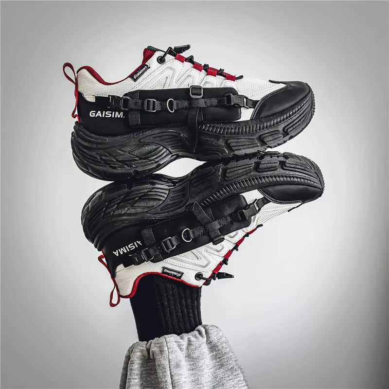 GAISIMA Height Increasing Low Top Chunky Sneakers Men's-8