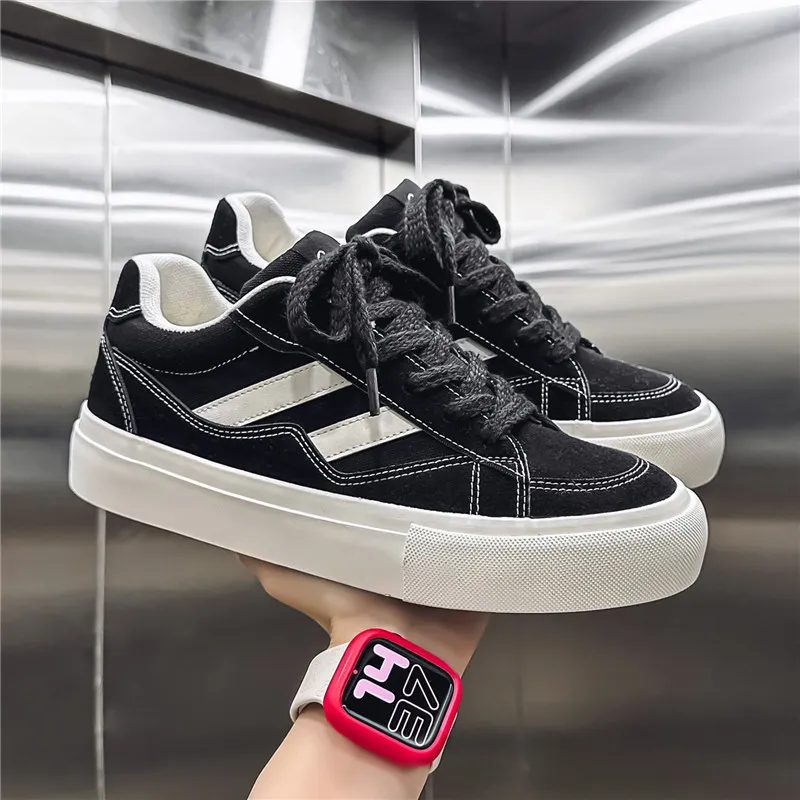 GAISIMA Breathable Low Top Canvas Shoes Men's-4