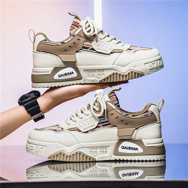 GAISIMA Breathable Low Top Skateboard Shoes Men's-9