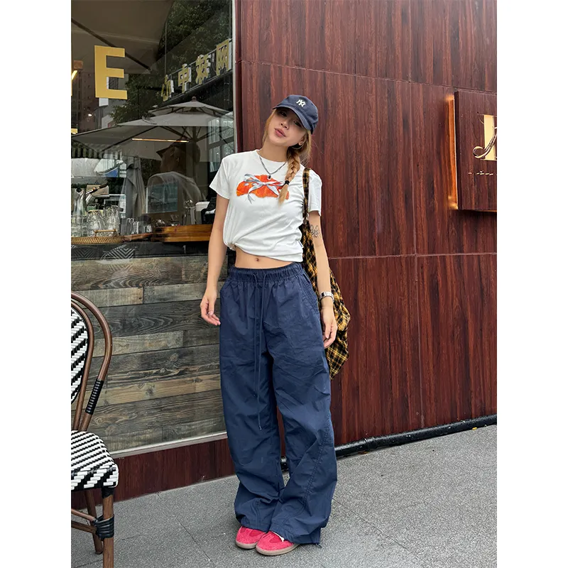 CHUANCHUANYEJIA Casual Pants Women's-5