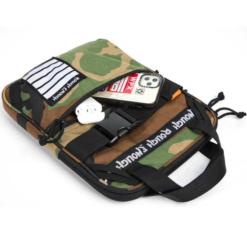 Rough Enough Waterproof Fabric Handbag Small Size Men's Multicolor-3