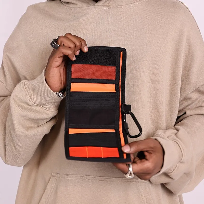 Rough Enough Canvas With Nylon Wallet Regular Unisex Army Green-5