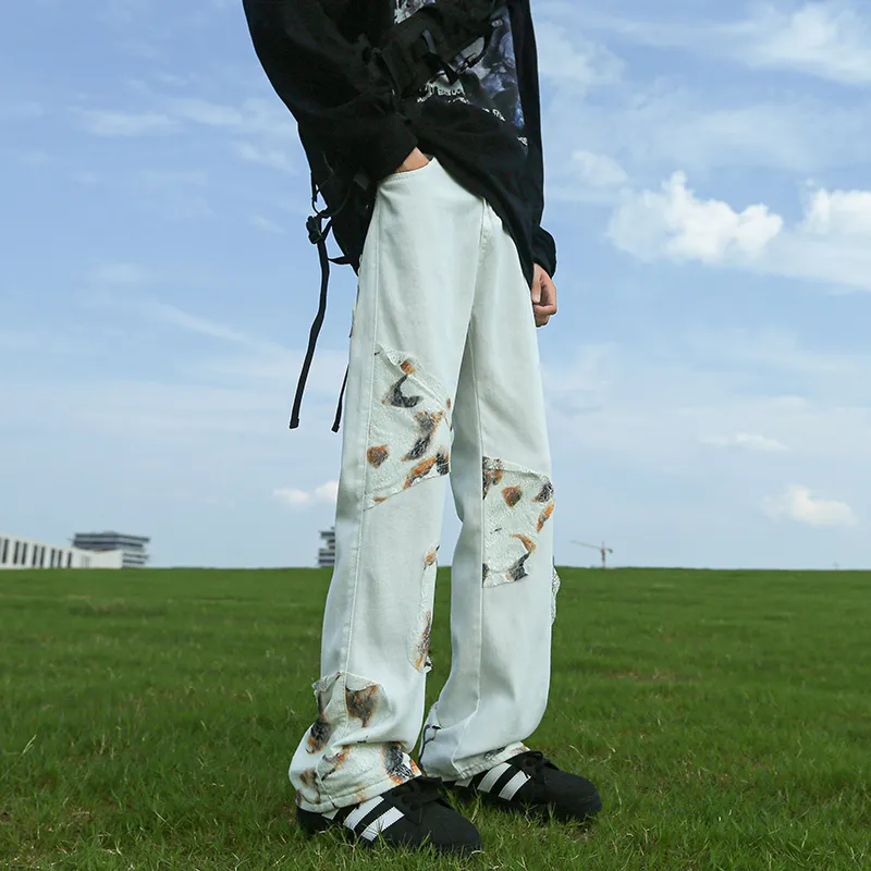WELTER EXPERIMENT Jeans Unisex White-5