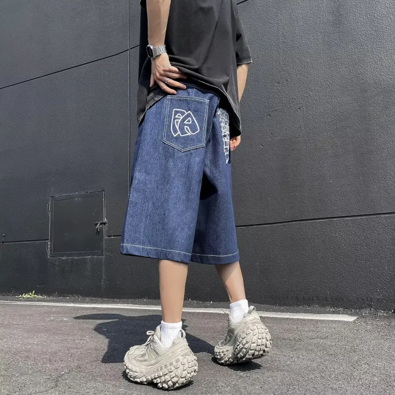 SZSX Denim Shorts Unisex-8