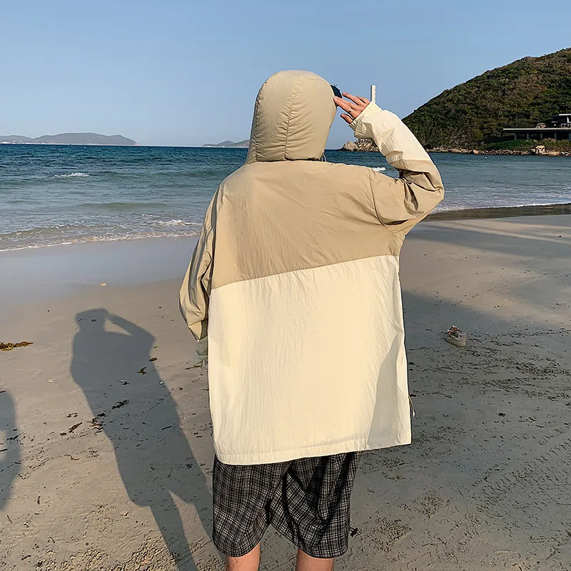 SZSX Super Light Breathable Quick Dry Windproof UV Protection Cooling Sun Protection Clothing Unisex-4