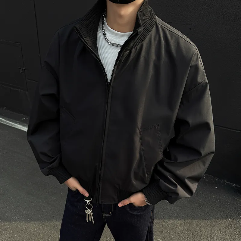 SZSX Jackets Coats Unisex Black-3