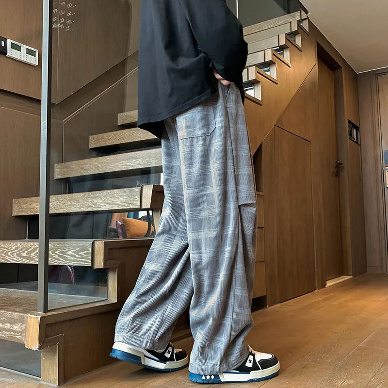 HOKLV Casual Pants Unisex-17