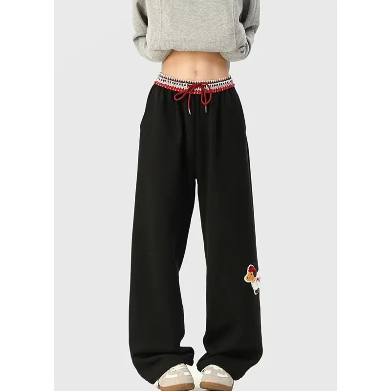 PAINT STAIN Casual Pants Unisex-4