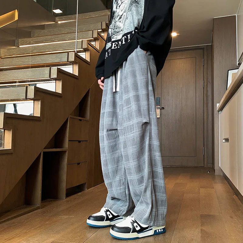 HOKLV Casual Pants Unisex-18