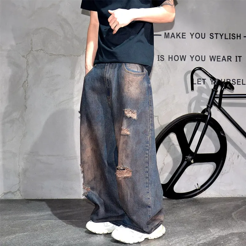 SZSX Cargo Pants Unisex Dark Blue-2