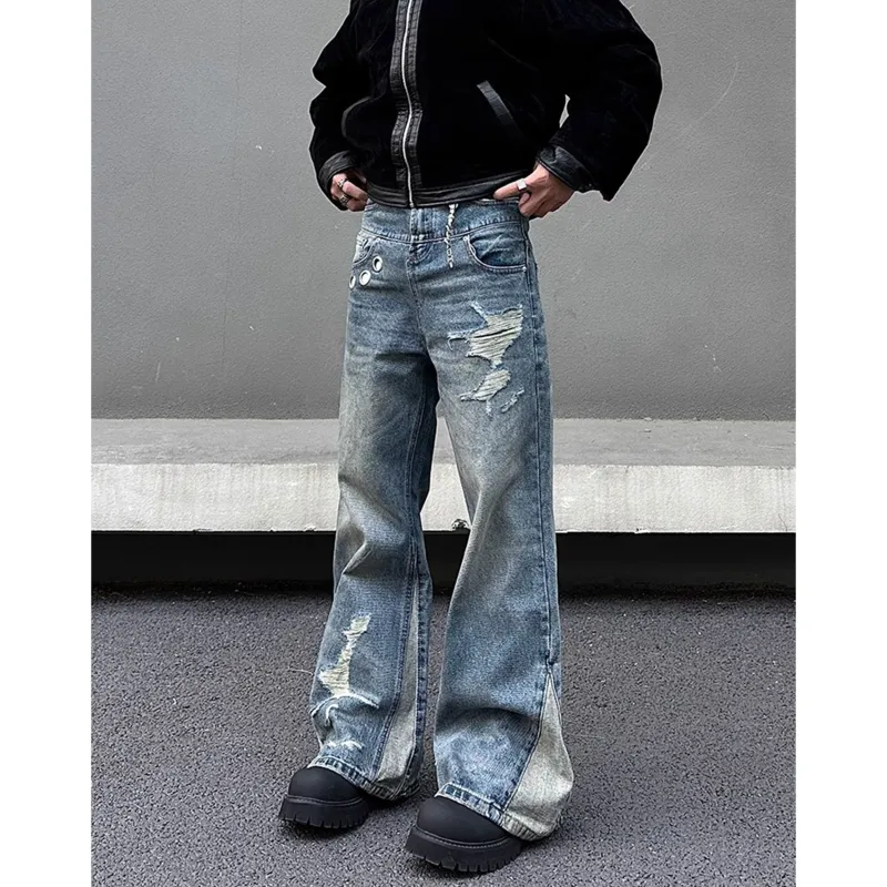 SZSX Jeans Unisex Blue-4