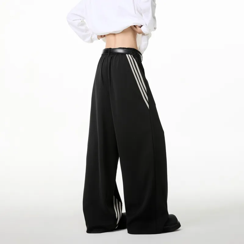SZSX Casual Pants Unisex Black-2