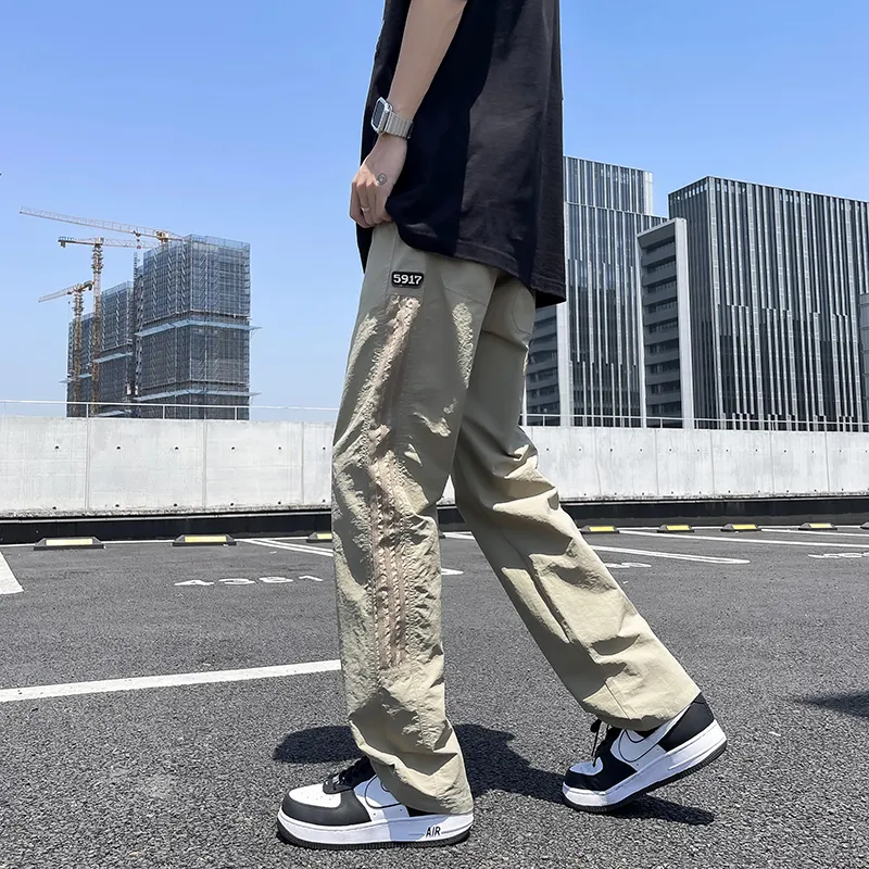 NEAR HERE Casual Pants Unisex-5