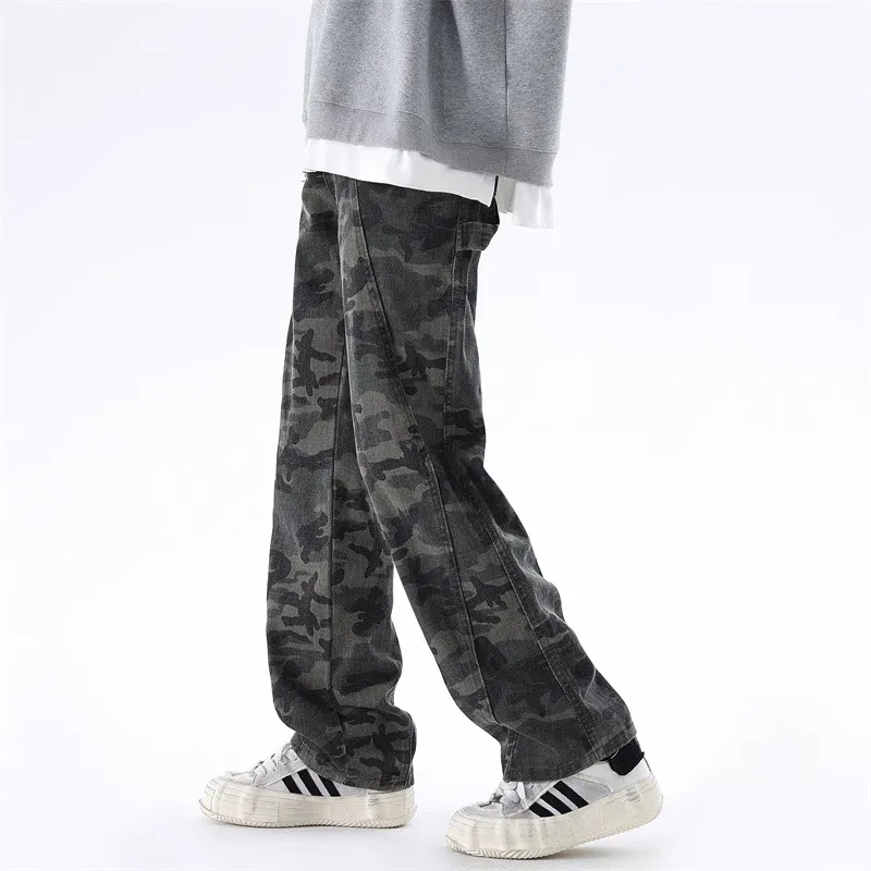 SZSX Jeans Unisex Camouflage-4
