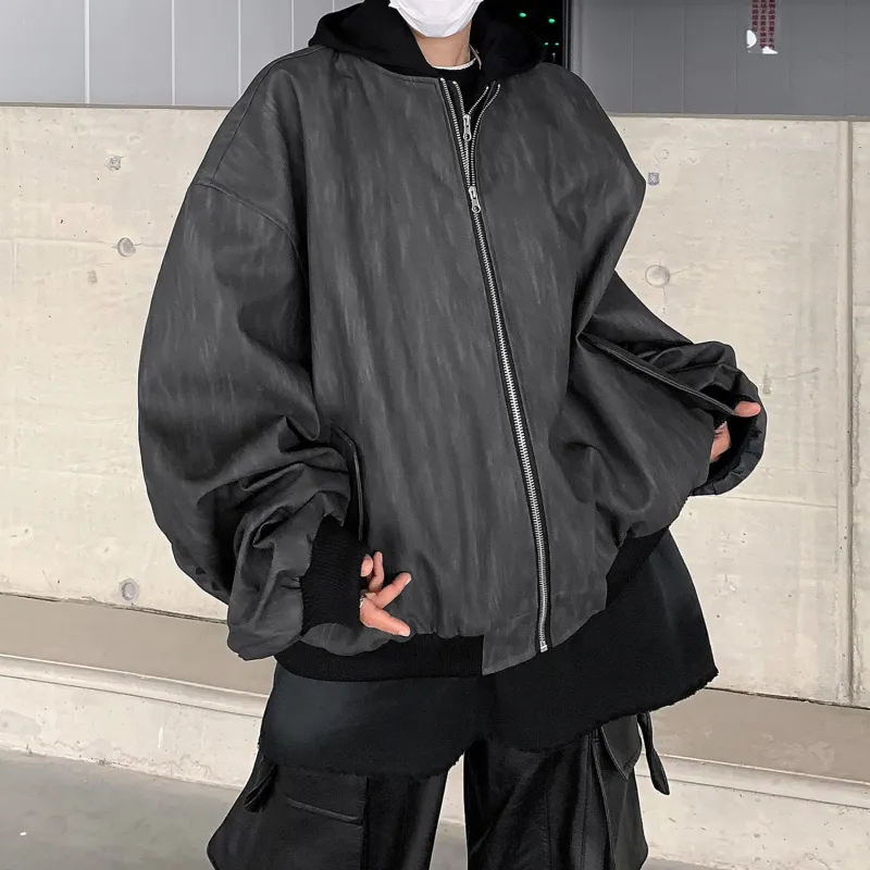 SZSX Jackets Unisex Black Gray Color-5