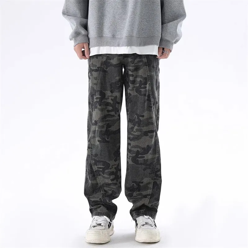 SZSX Jeans Unisex Camouflage-3