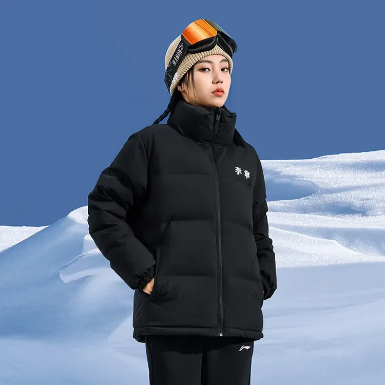 LiNing Down Jacket Unisex Standard Black-3