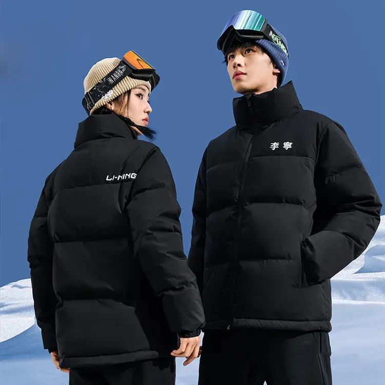 LiNing Down Jacket Unisex Standard Black-2