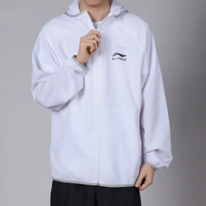 LiNing Sports Life Collection Sun Protection Clothing Unisex Standard White-2