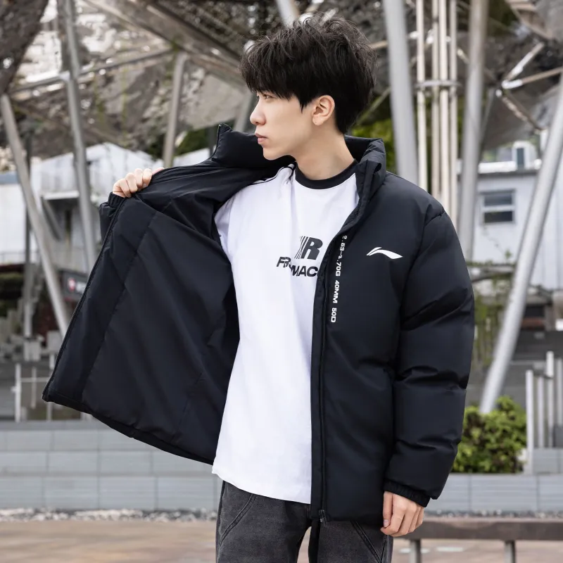 LiNing Puffer Jacket Men's Black-4