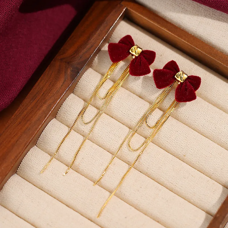 Rhymes Gold Plated Copper Earrings Women's-6