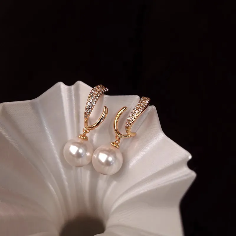 Rhymes Gold Plated Copper Clip On Earrings Women's-5