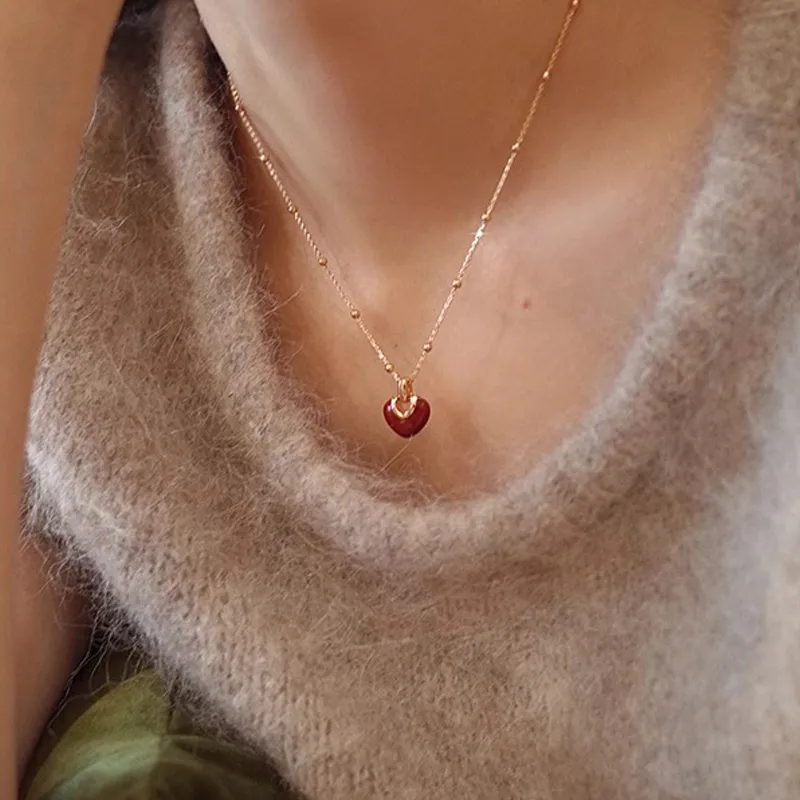 Rhymes Gold Plated Copper Necklaces Women's-1