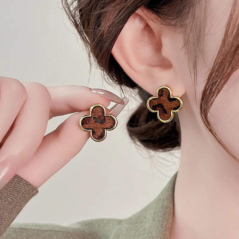 Rhymes Gold Plated Copper Earrings Women's-1