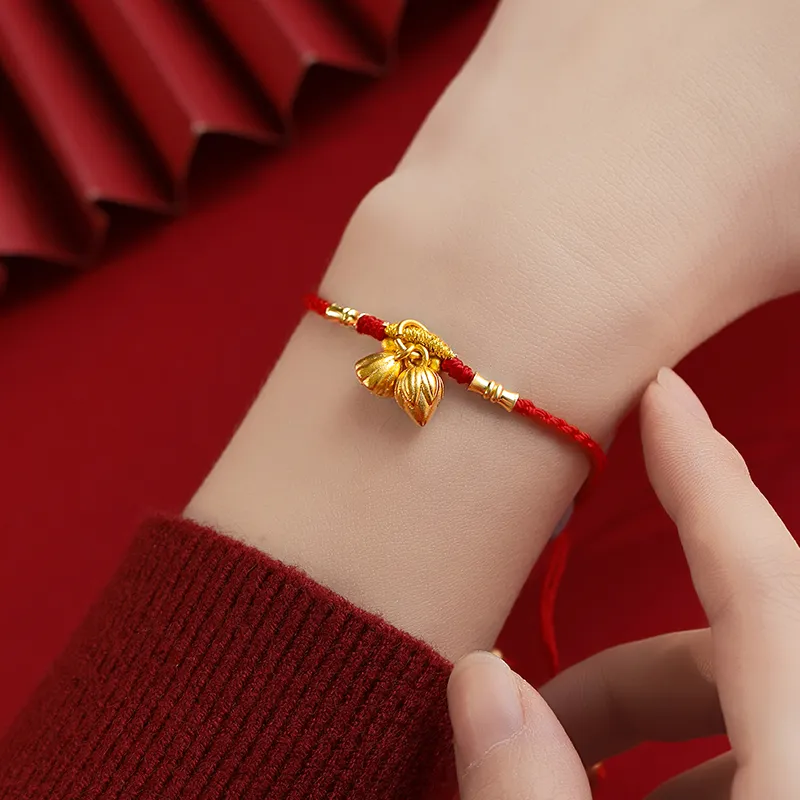 Rhymes Gold Plated Copper Bracelets Women's-1